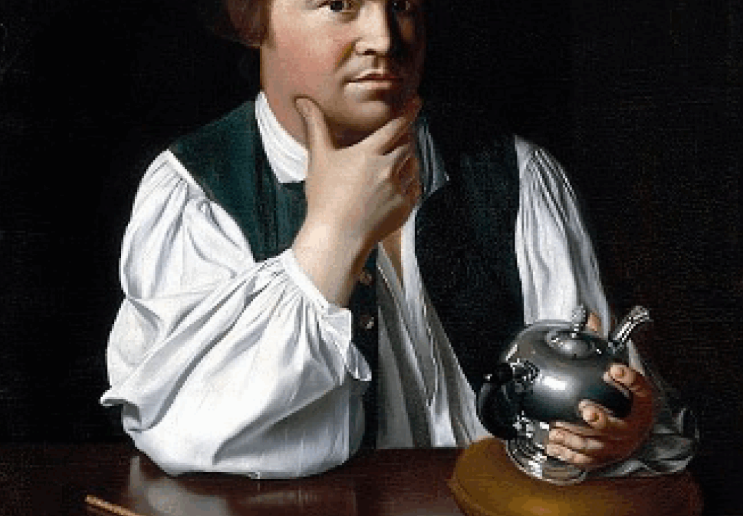 Historic painting of Paul Revere