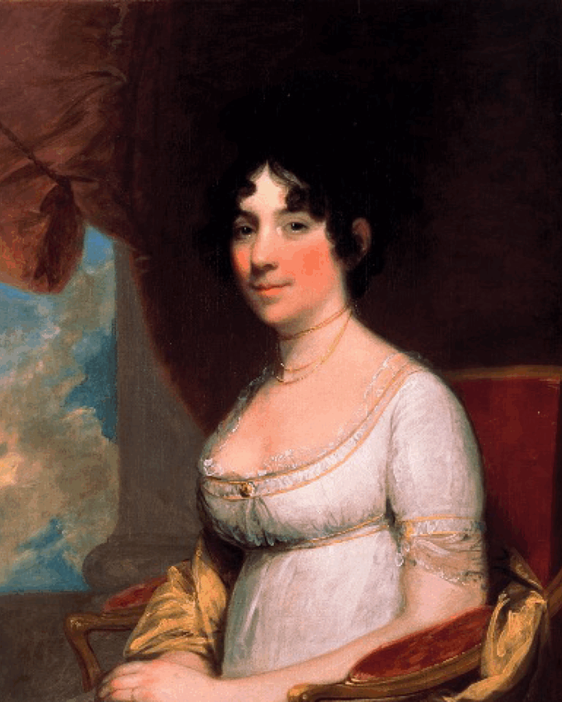 Historic painting of Dolley Madison