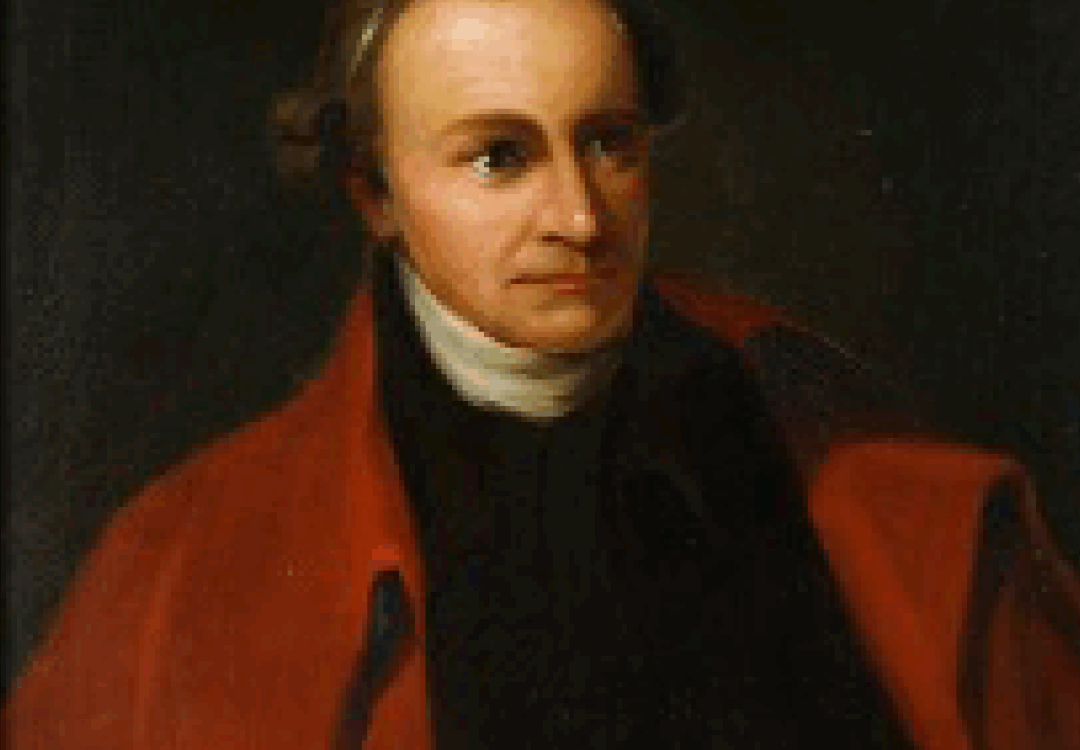Historic painting of Patrick Henry