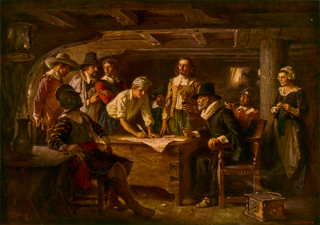 November 11, 1620: The “Mayflower Compact” Is Signed at Cape Cod, and a New Form of Government Is Established in North America