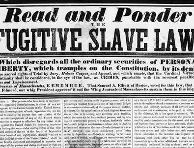 The Fugitive Slave Act of 1850