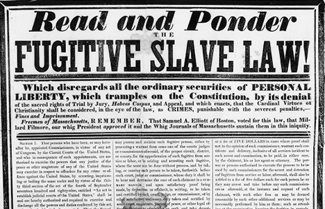 The Fugitive Slave Act of 1850: A Dark Stain on 19th Century American History