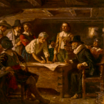 The “Mayflower Compact” Is Signed at Cape Cod, and a New Form of Government Is Established in North America
