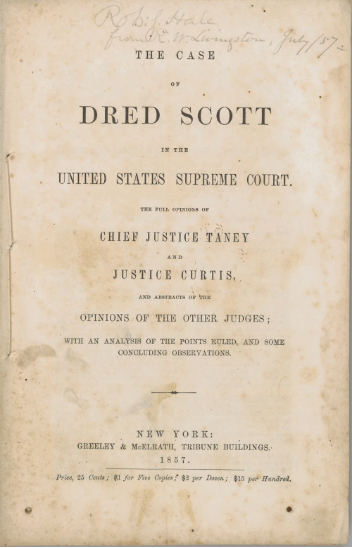 Dred Scott