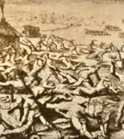 the Jamestowne Colony Is Decimated by an Indian Attack