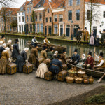 The Pilgrims Leave Leiden