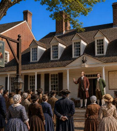 The Declaration of Independence Makes Its Way to Virginia
