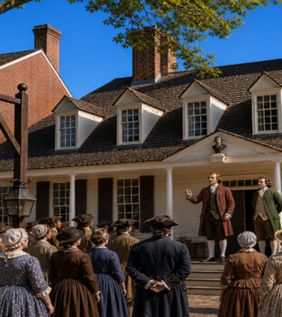The Declaration of Independence Makes Its Way to Virginia