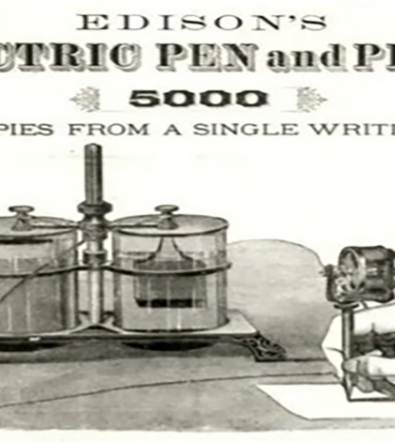 Edison Mimeograph.
